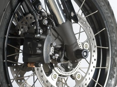 Padací chrániče přední vidlice R&G Racing pro motocykly Honda Crosstourer '12-, černé (pár)